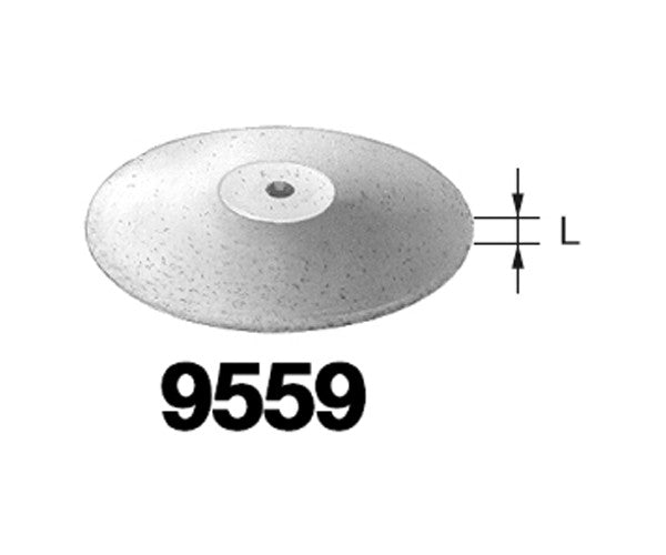 9559.900.180 KOMET FRESA PULIDORES FORMA ESPECIAL SIN MANDRIL ø 180 - 10uds