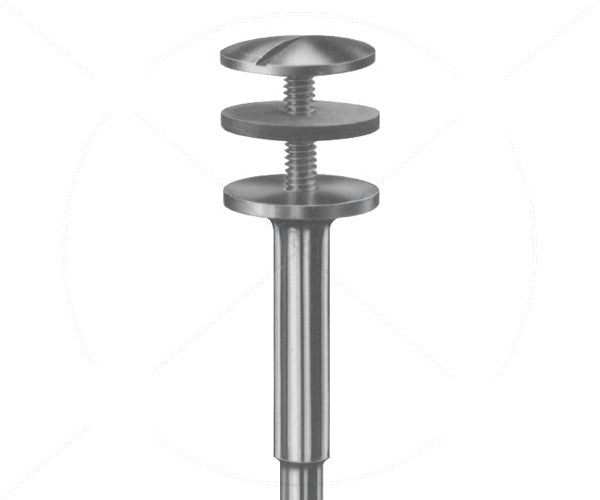 305L.104.050 KOMET MANDRIL ACER INOXIDABLE FORMA ESPECIAL PEÇA DE MÀ ø 050 - 6uds