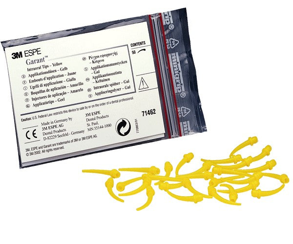GARANT puntas intraorales amarillas 50 ud
