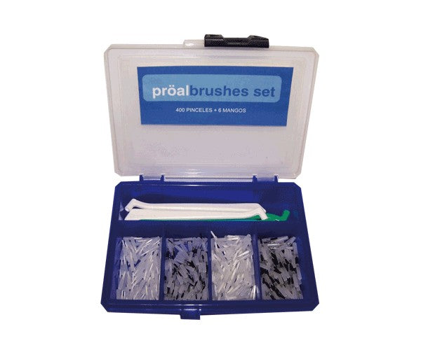 PINCELES LARIDENT ex.finos blancos 100 ud