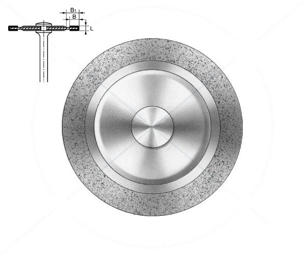 6911HF.104.220 KOMET DISC DIAMANT FLEXIBLE PEÇA DE MÀ ø 220 - 1uds