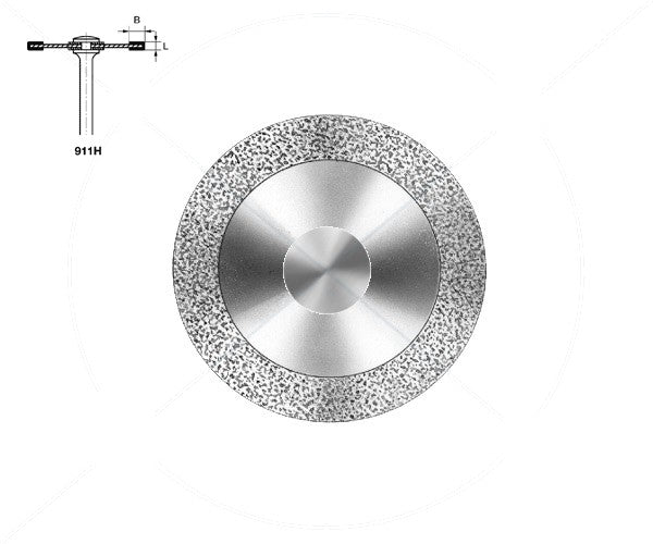 911HEF.104.180 KOMET DISC DIAMANT FLEXIBLE PEÇA DE MÀ ø 180 - 1uds