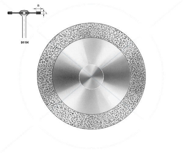 911HEF.104.220 KOMET DISC DIAMANT DISC PEÇA DE MÀ ø 220 - 1uds