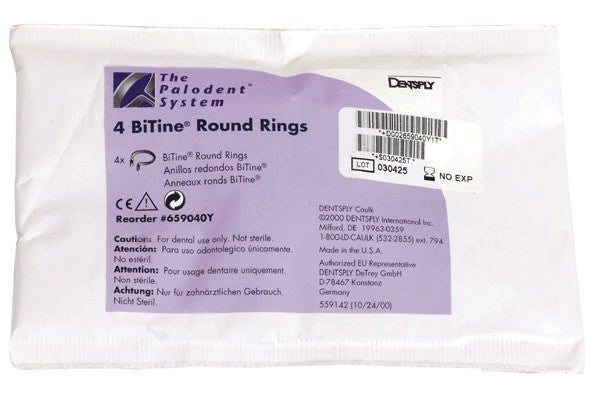 PALODENT round bitine rings, 4 units