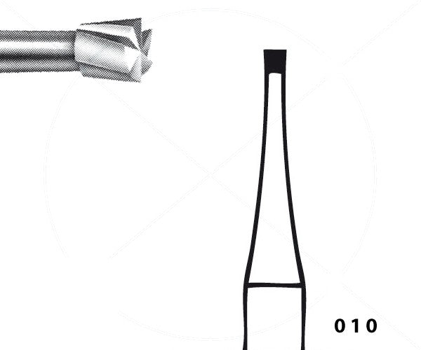 H30.104.010 KOMET MADUIXA C. TUNGSTÈ CON INVERTIT PEÇA DE MÀ ø 010 - 5uds