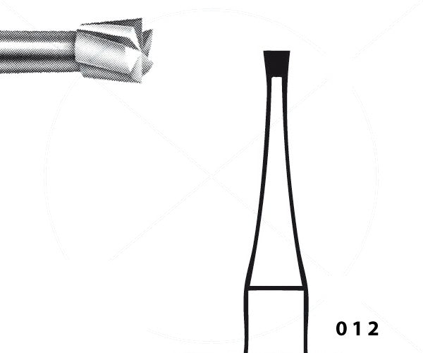 H30.104.012 KOMET MADUIXA C. TUNGSTÈ CON INVERTIT PEÇA DE MÀ ø 012 - 5uds
