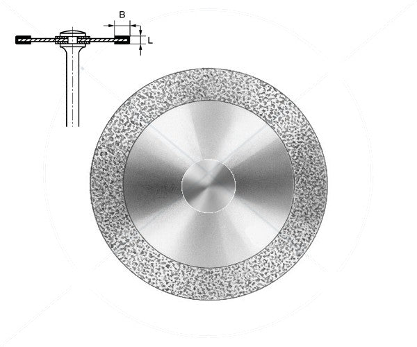 911HK.104.220 KOMET DISC DIAMANT FLEXIBLE PEÇA DE MÀ ø 220 - 1uds