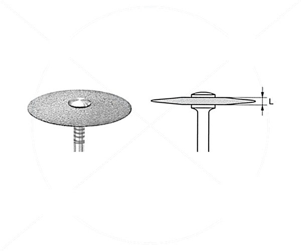 K6974.104.220 KOMET DISC DIAMANT RIGIT PEÇA DE MÀ ø 220 - 1uds