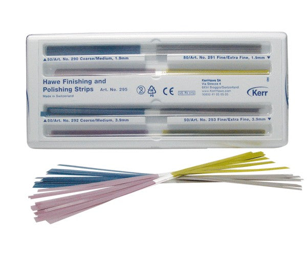 KERR 295 Assorted Finishing/Polishing Strips (4x50)