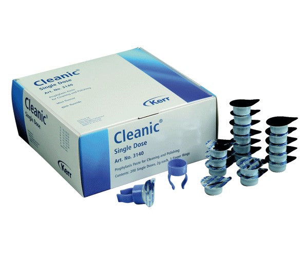 CLEANIC with fluoride single-dose kit