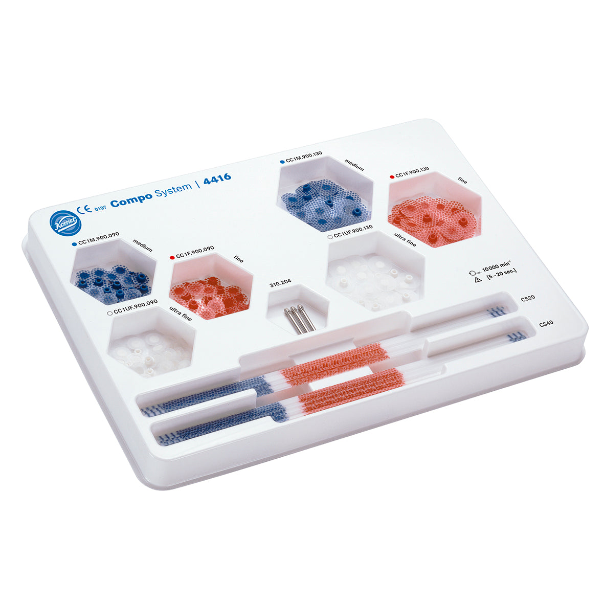 COMPO KOMET 4416.000 polidors kit introduccio