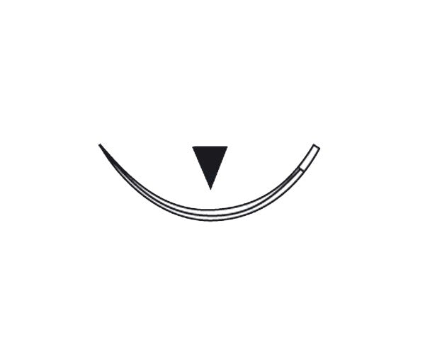 SUTURA HU-FRIEDY seda negra 3/0 3/8 18,7 mm c6