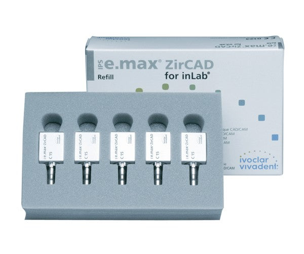 IPS EMAX ZIRCAD inlab C15 5 u.