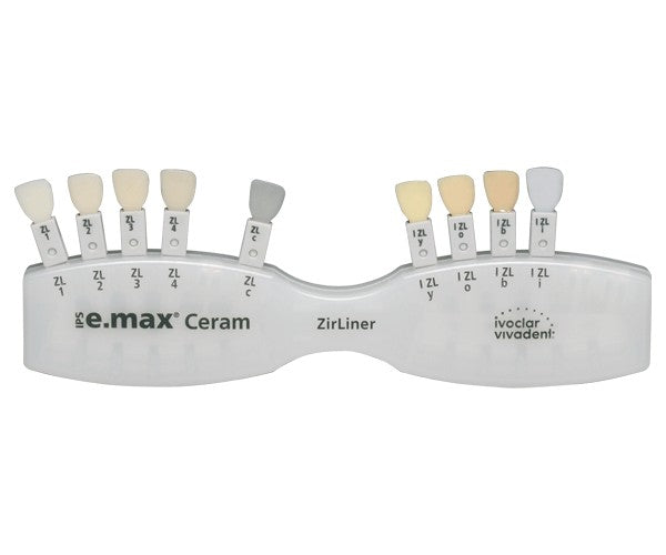 IPS EMAX CERAM zirliner guia de color