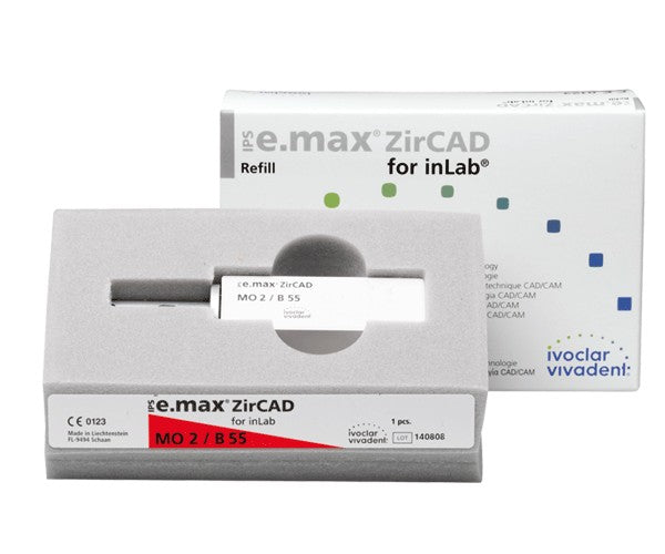 IPS EMAX ZIRCAD inlab MO 2 B55