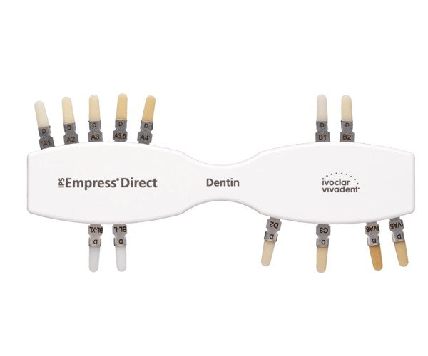 EMPRESS DIRECT dentina guia de colors