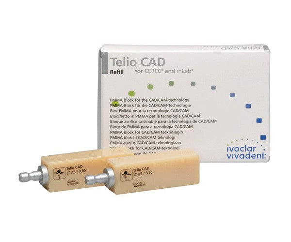 TELIO CAD cerec/inlab LT A3 B55 3 ud