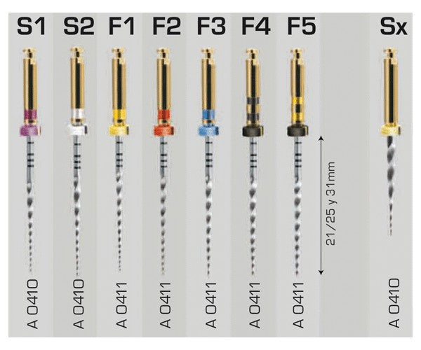 PROTAPER file 19 mm SX universal 6 pc