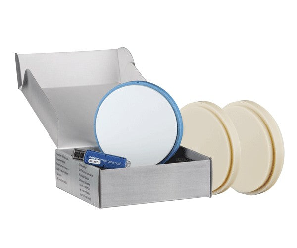 CERCON PMMA disc provisionals BL2 20 mm