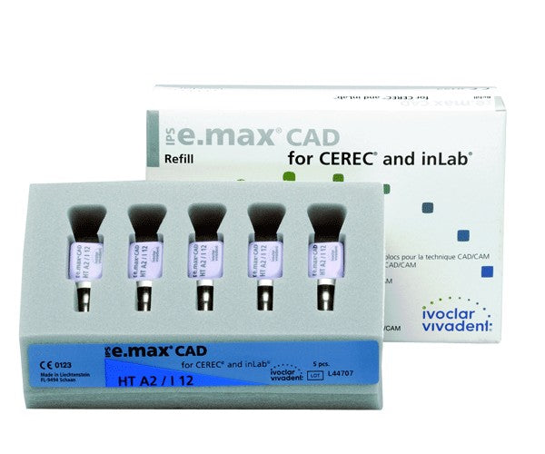 IPS EMAX CAD cerec/inlab HT BL2 B40 3 ud