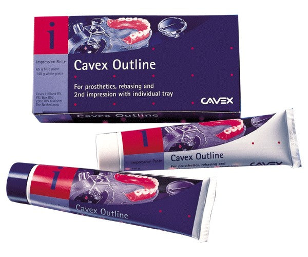 CAVEX CINQUENOLIC PASTE without eugenol white 140 g