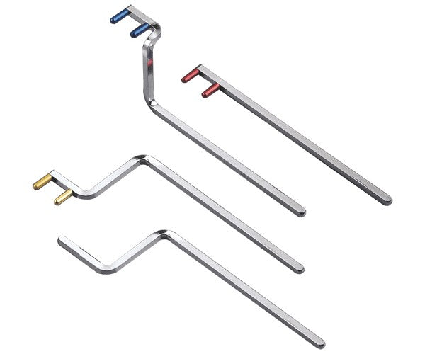 XCP RINN brazo bitewing pins rojo