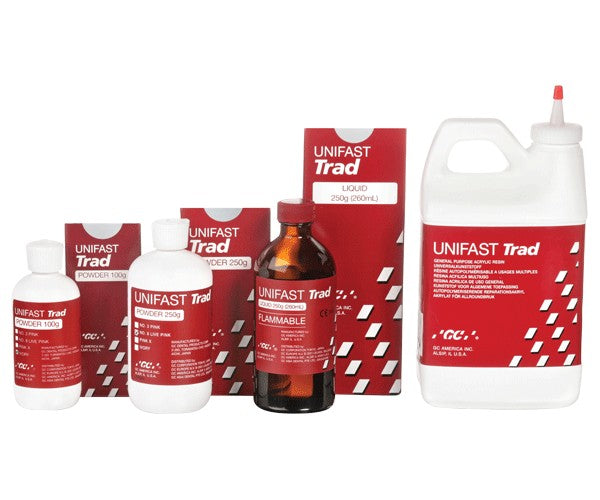 UNIFAST TRAD No. 8 Dark Pink Powder 100g