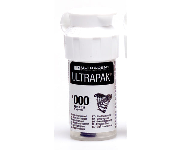 ULTRAPAK CLEANCUT fil retractor núm. 000 negre/vi