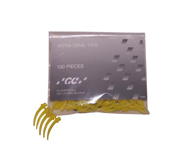 PUNTAS INTRA-ORALES GC amarillas 100 ud