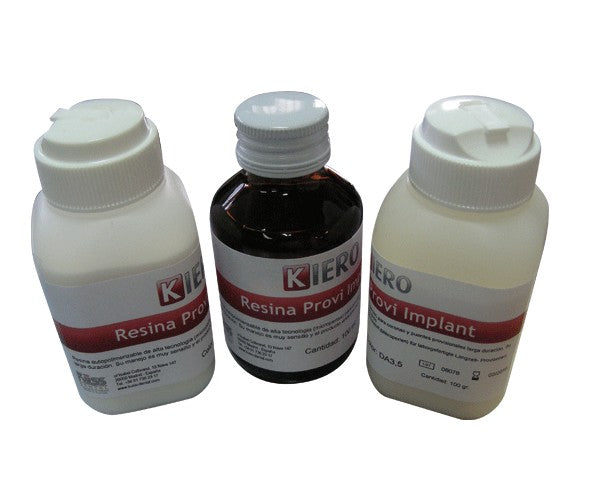 KIERO RESINA PROVI-IMPLANT (2X100 GR POLS +100 ML