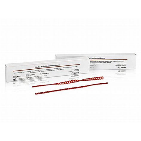 CERA RETENCION BEGO c/perforacion 15 ud