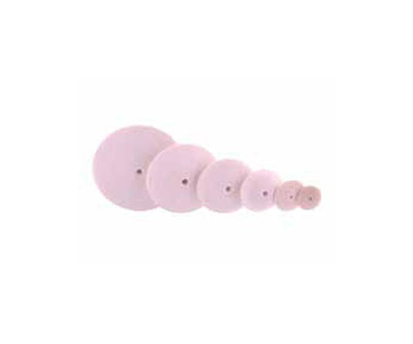OSBORN 25x5 Soft Felt Wheel, 12 units