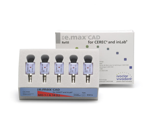 IPS EMAX CAD cerec/inlab MO 1 A14 (L) 5 ud