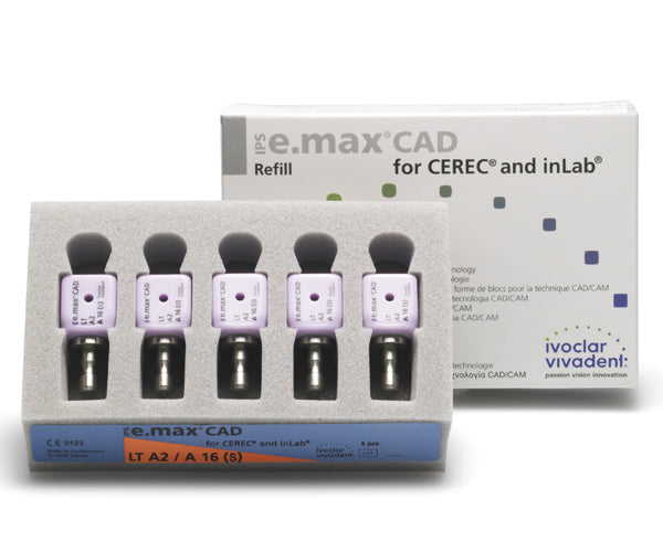 IPS EMAX CAD cerec/inlab LT A2 A16 (S) 5 ud