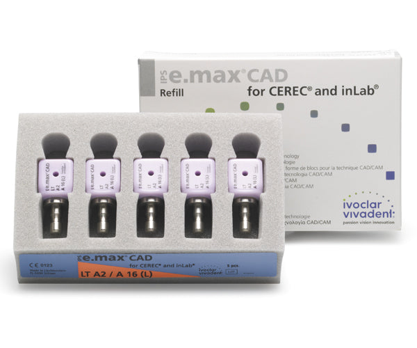 IPS EMAX CAD cerec/inlab LT A2 A16 (L) 5 ud