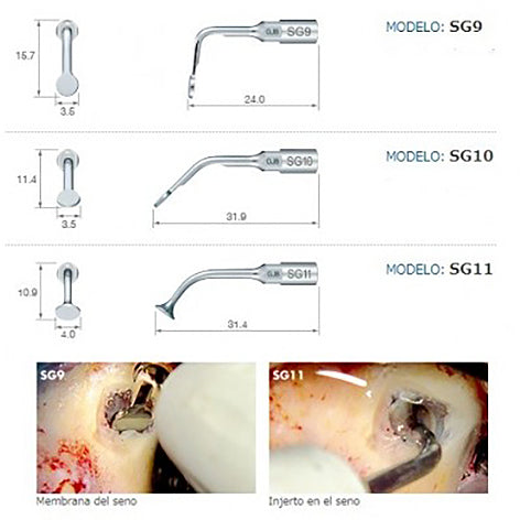 VARIOSURG punta p/membrana de seno SG11