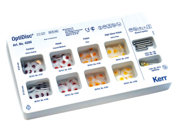 OPTIDISC kit surtido (9,6 mm + 12,6 mm) 240 ud
