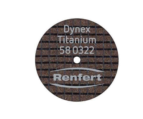 DYNEX TITANIUM cutting disc 0.3x22 mm 20 units