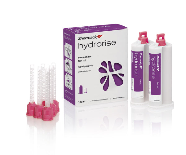 HYDRORISE monophase fast set (2x50ml+ puntas)