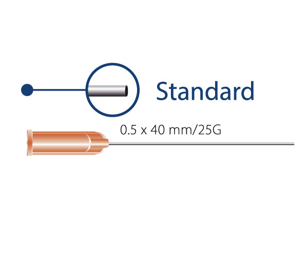 MIRAJET ENDO LUER needles 0.5 x 40mm 100 units
