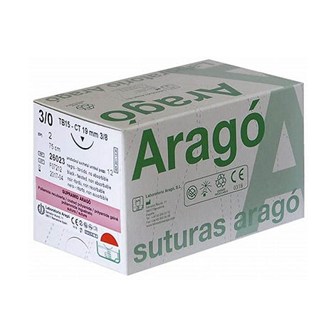 ARAGO SUTURE TC12 3/0 triangular supramid 36 units