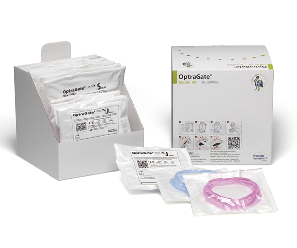 OPTRAGATE junior blue-pink assortment kit (20+20)