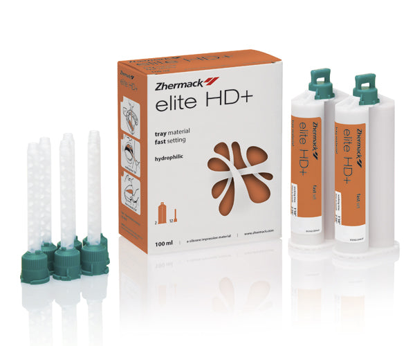 ELITE HD+ tray material fast (2x50 ml+6 tips)