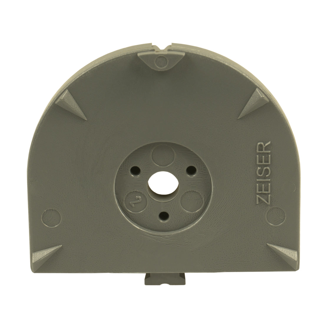 TALADRO ZEISER base peq redonda gris 100 ud