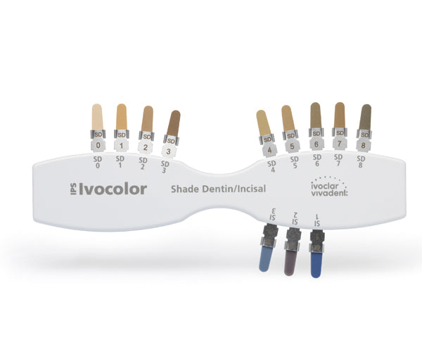 IPS IVOCOLOR shades guia de color
