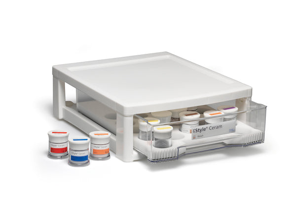 IPS STYLE CERAM bandeja c/huecos botes y liquidos