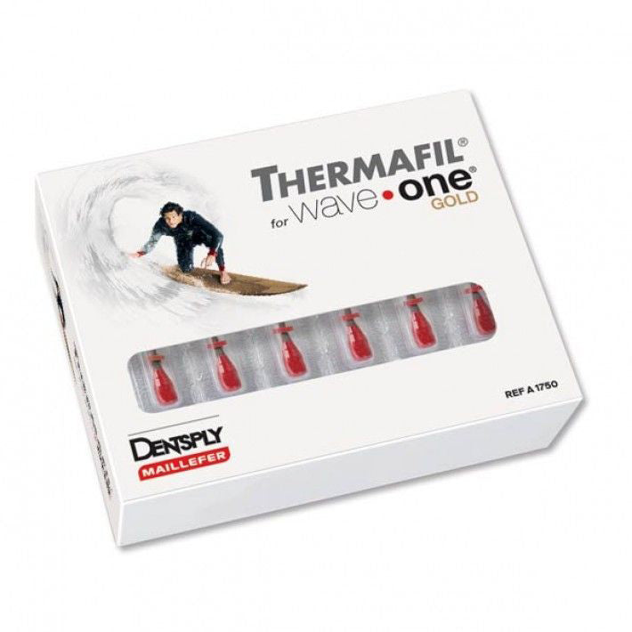THERMAFIL para WAVEONE GOLD obturador medianas 6 ud