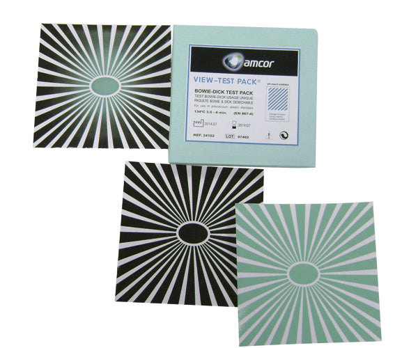 TEST BOWIE & DICK AMCOR 20 ud