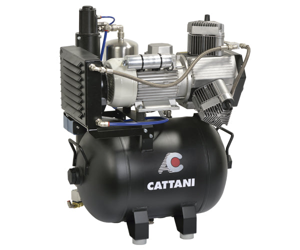 CATTANI COMPRESSOR 3 cylinders w/dryer for CAD CAM