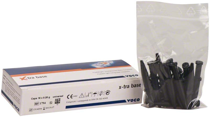 X-TRA BASE universal cap (16x0.25 g)